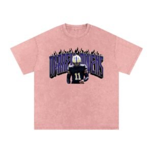 Darrell owens jr Snow Washed Oversized TEE - Image 5