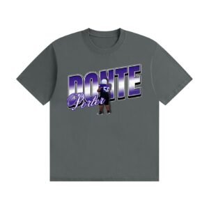 Donte Porter ll Unisex Cotton T-Shirt - Image 5