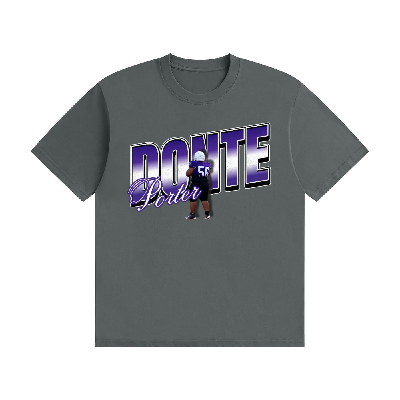 Donte Porter ll Unisex Cotton T-Shirt - Image 5