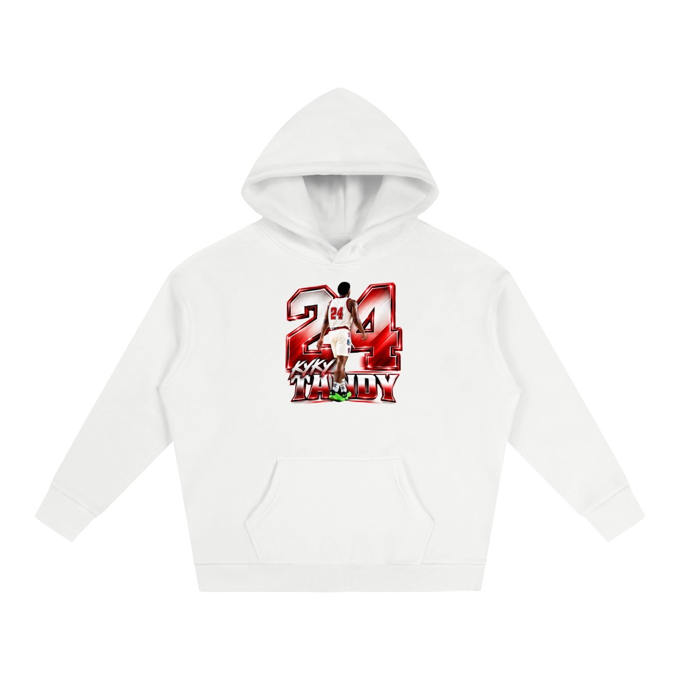 Kyky Tandy  Oversize Fleeced Hoodie - Image 2