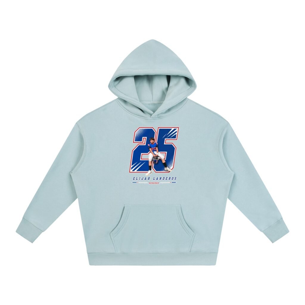 Elijah Landeros Oversize Fleeced Hoodie