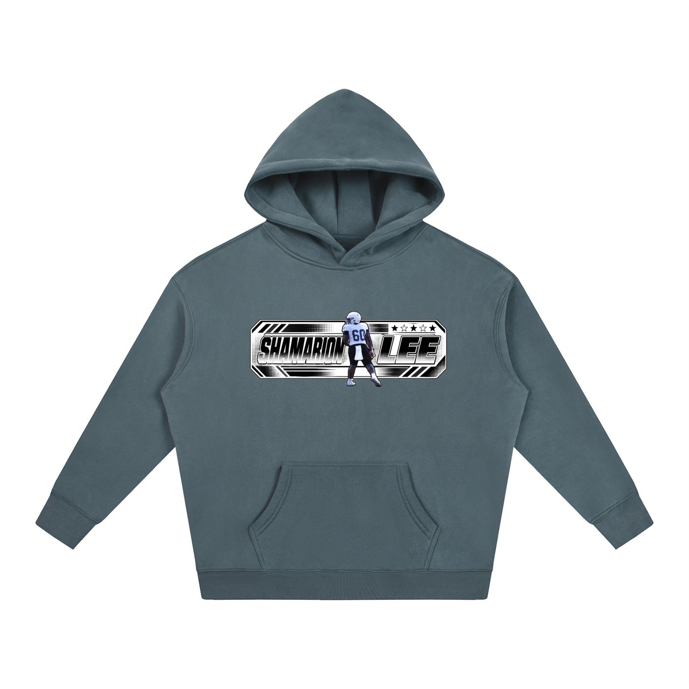 Shamarion Lee Oversize Fleeced Hoodie - Image 4