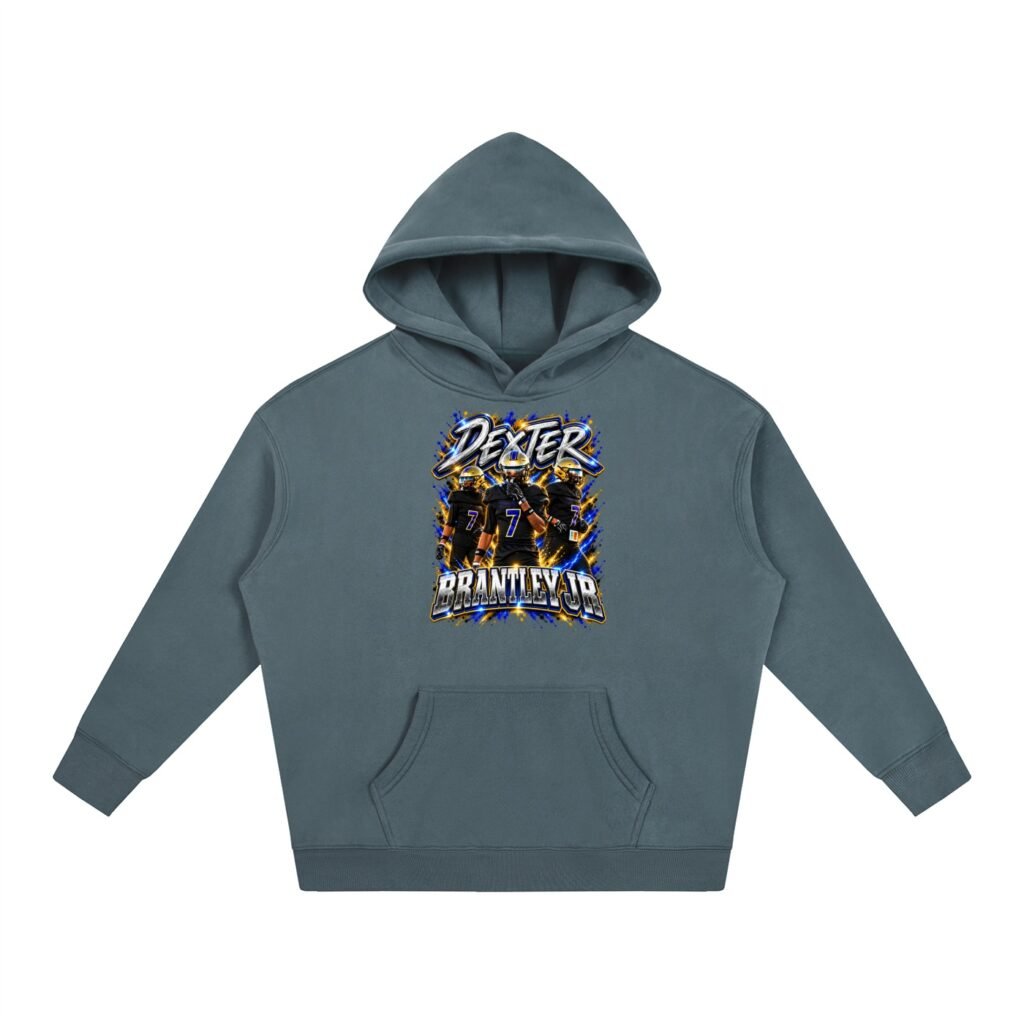 Dexter Brantley Jr, Oversize Fleeced Hoodie