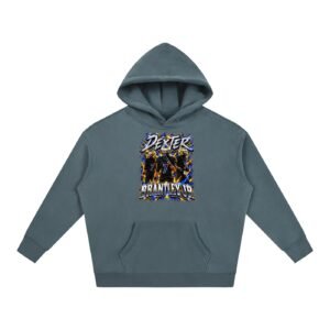 Dexter Brantley Jr, Oversize Fleeced Hoodie - Image 4