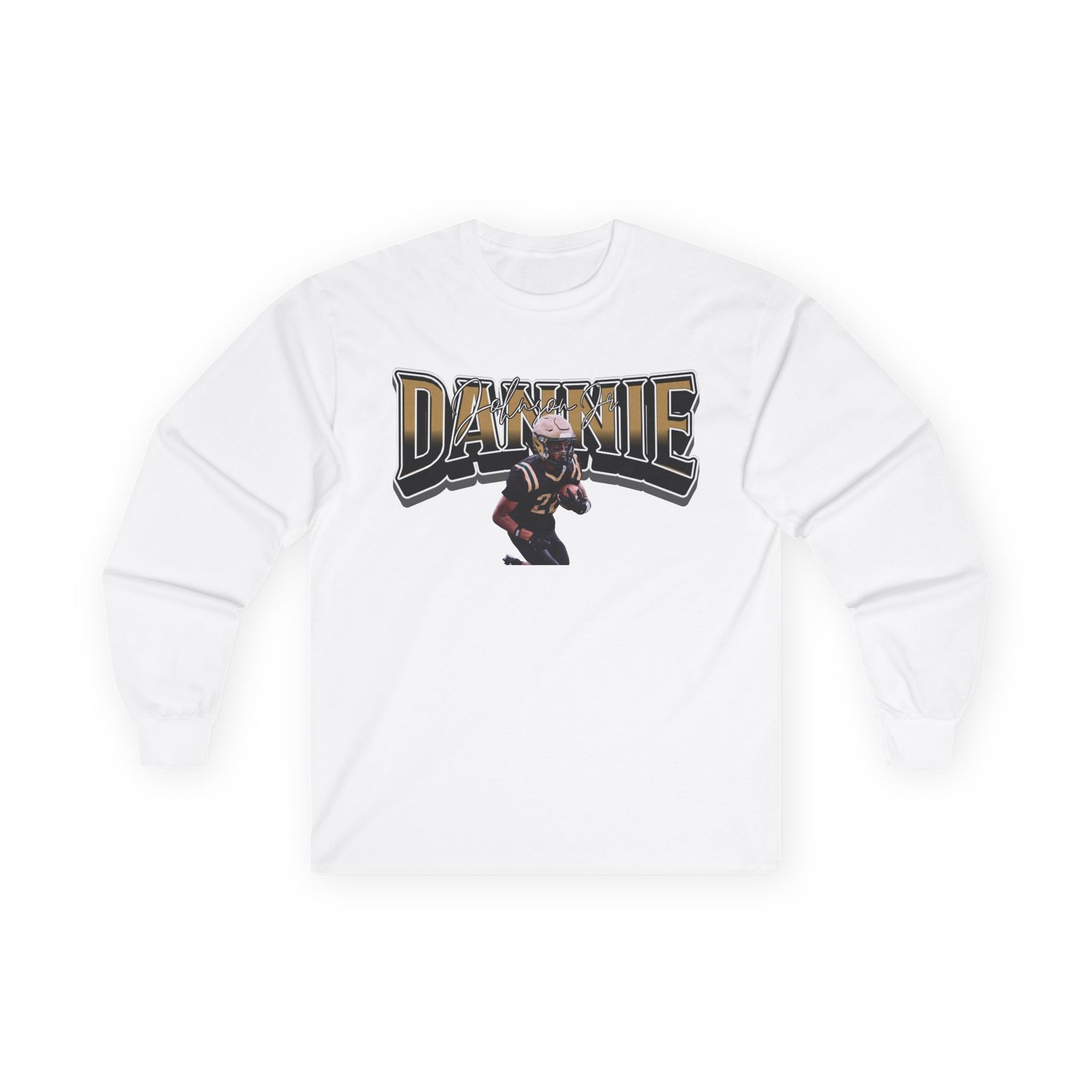 Dannie Johnson jr Unisex Cotton Long Sleeve Tee - Image 2