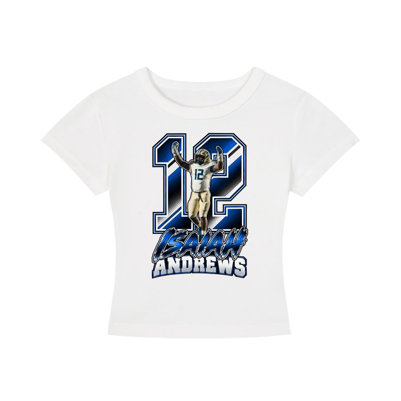 Isaiah Andrews  Women's CropTop - Image 3