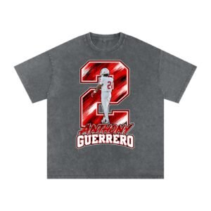 Anthony Guerrero Snow Washed Oversized TEE - Image 4