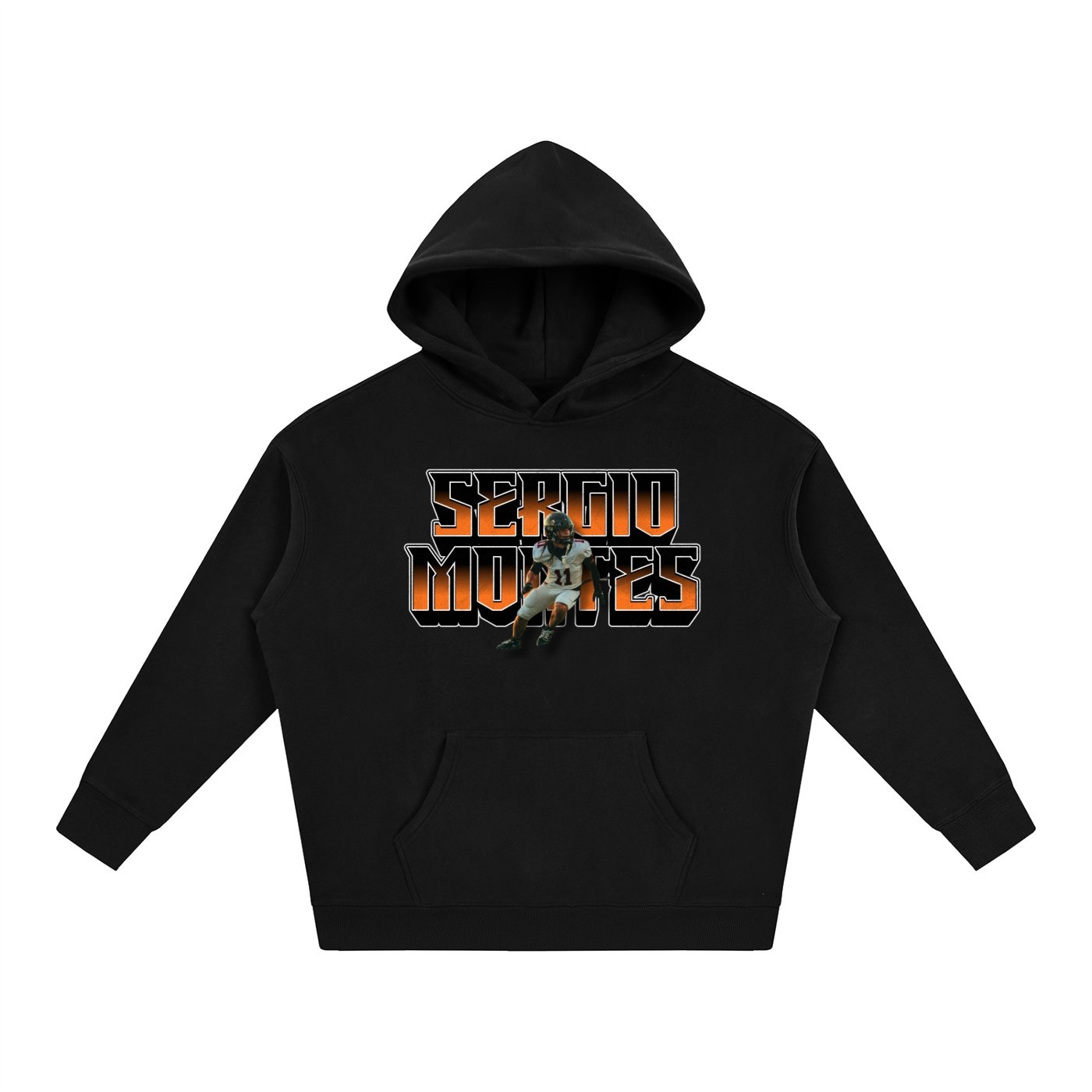 Sergio Montes  Oversize Fleeced Hoodie - Image 1