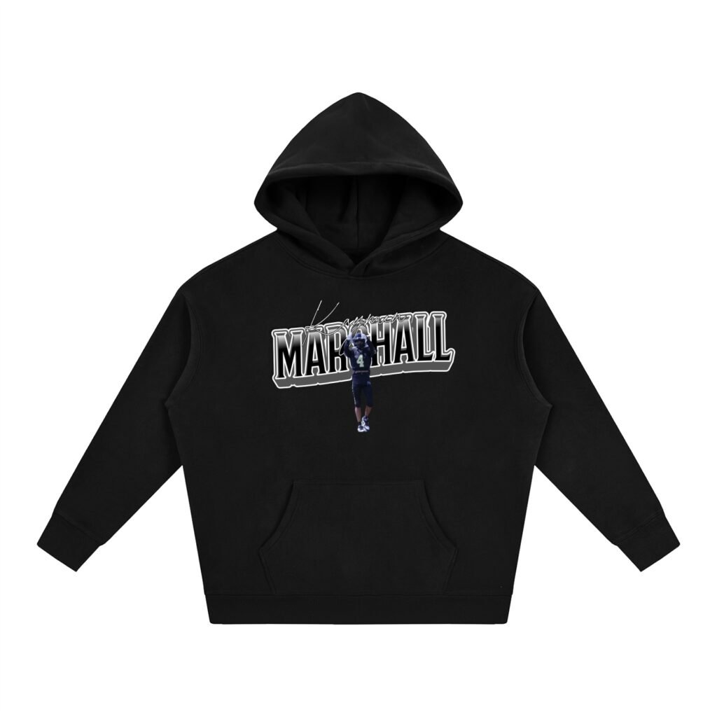 kaymen marshall Oversize Fleeced Hoodie