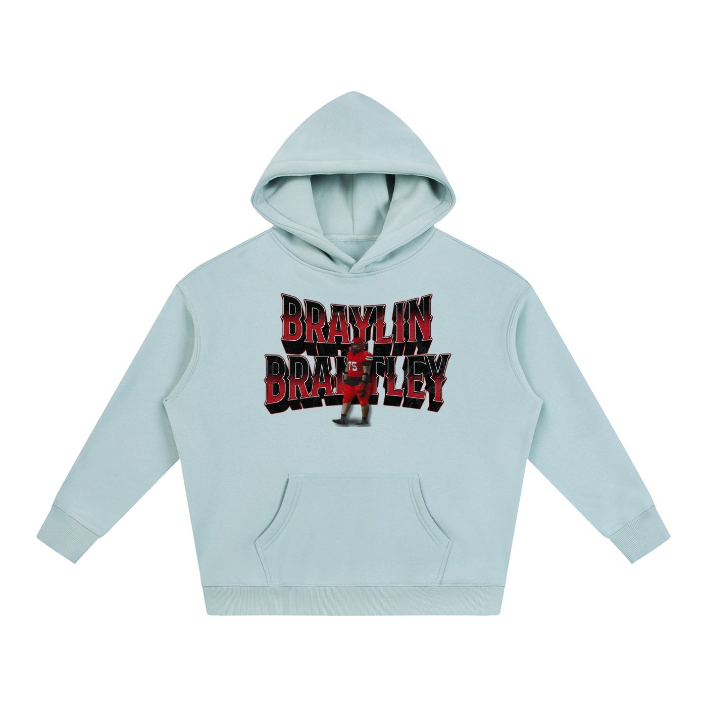 Braylin Brantley Oversize Fleeced Hoodie - Image 3