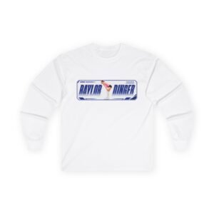Baylor dinger Unisex Cotton Long Sleeve Tee - Image 2
