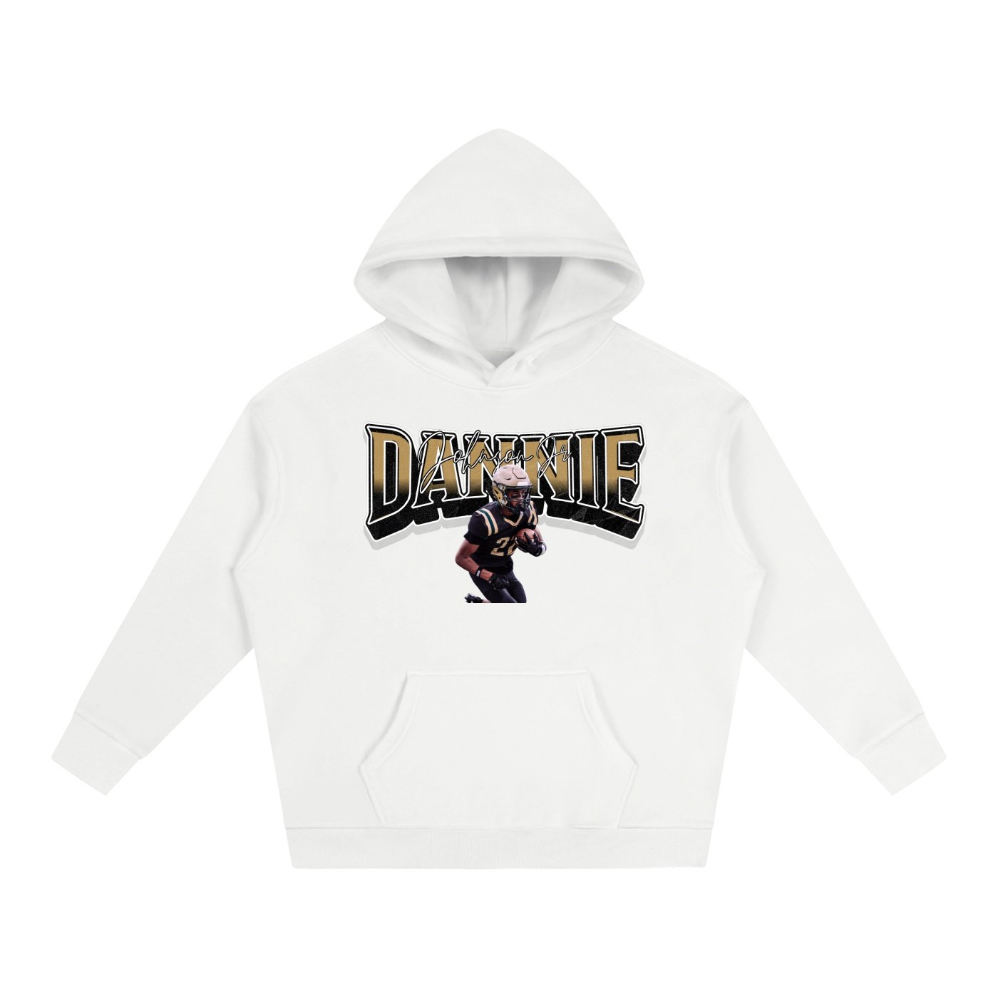 Dannie Johnson jr Oversize Fleeced Hoodie - Image 2