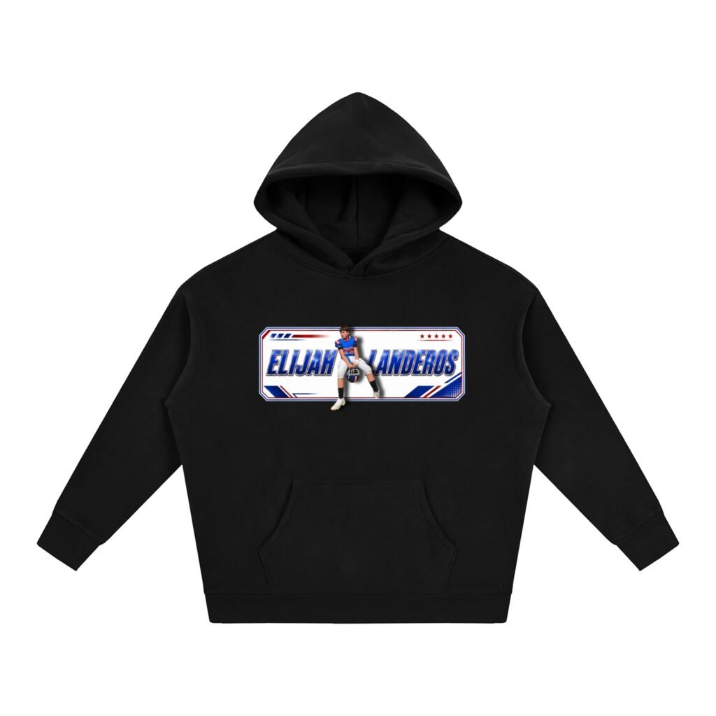 Elijah Landeros Oversize Fleeced Hoodie