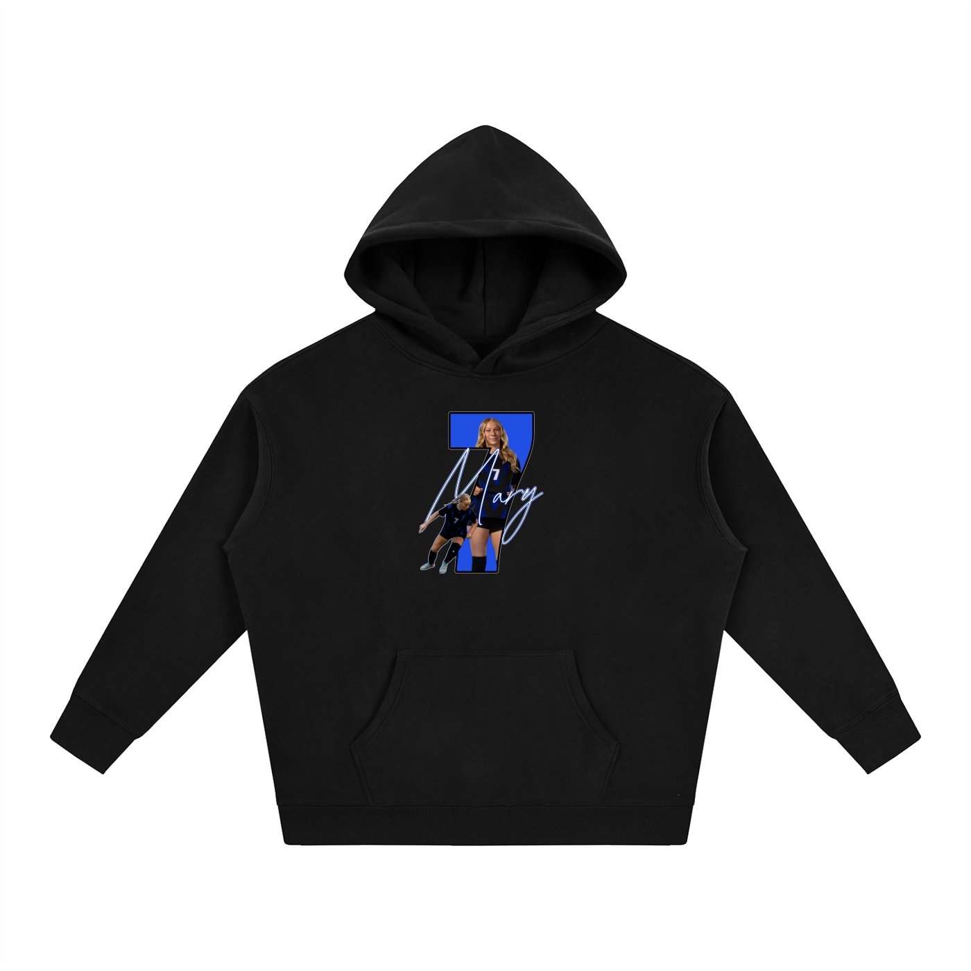 Mary Webb Oversize Fleeced Hoodie - Image 1