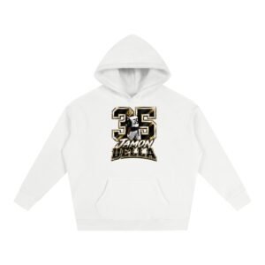 Jamon Della  Oversize Fleeced Hoodie - Image 2