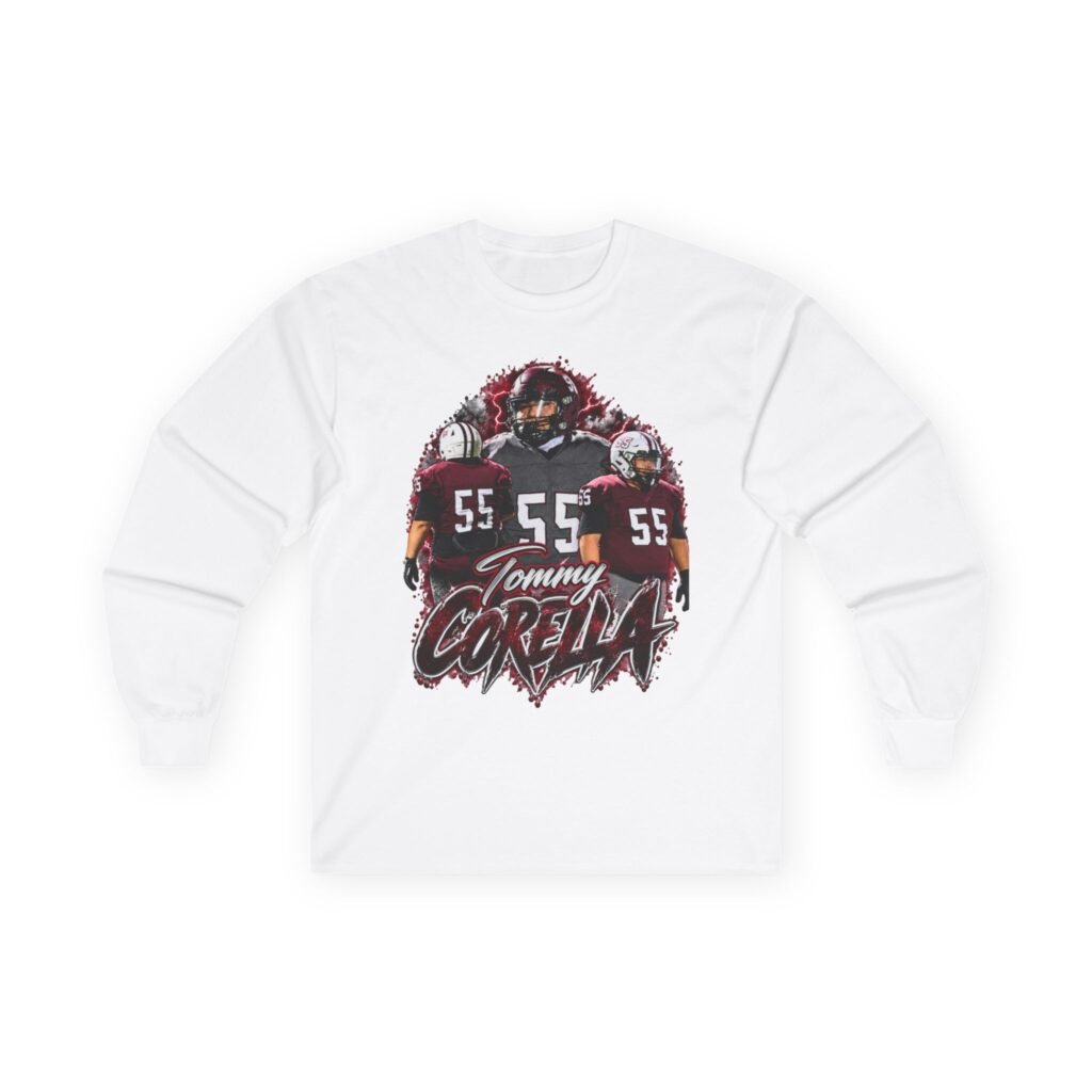 Tommy Corella Unisex Cotton Long Sleeve Tee