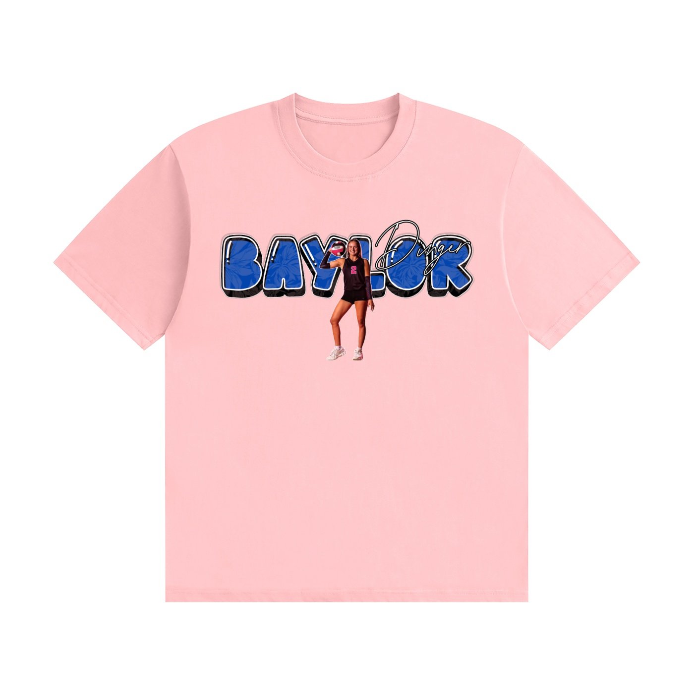 Baylor dinger Unisex Cotton T-Shirt - Image 4