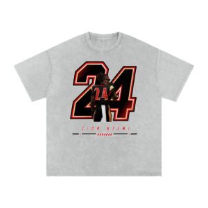 Zion Ntemi Snow Washed Oversized TEE - Image 3