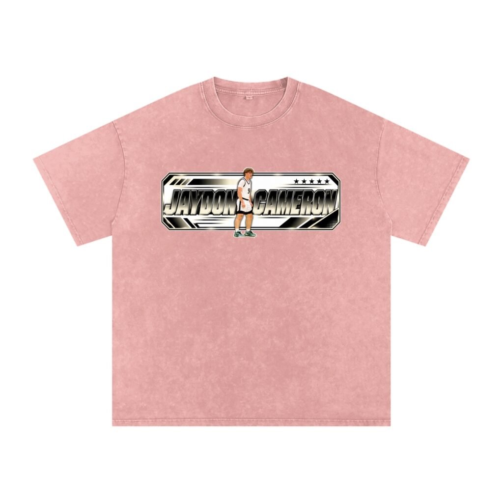 Jaydon Cameron Snow Washed Oversized TEE