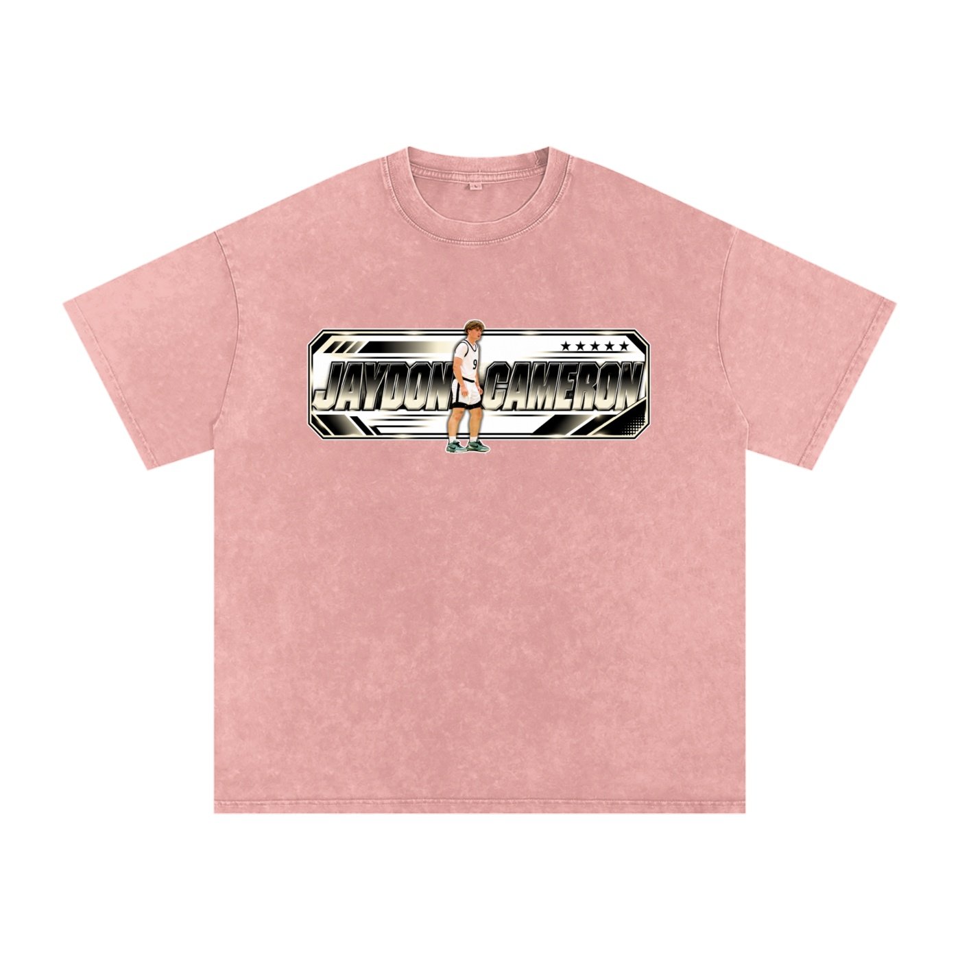 Jaydon Cameron  Snow Washed Oversized TEE - Image 5