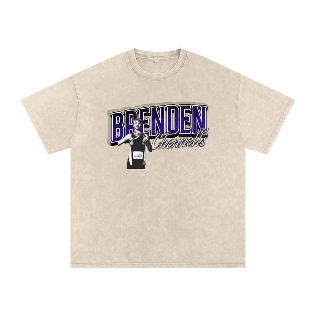 Brenden Chennells Snow Washed Oversized TEE