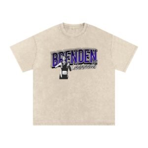 Brenden Chennells Snow Washed Oversized TEE - Image 2