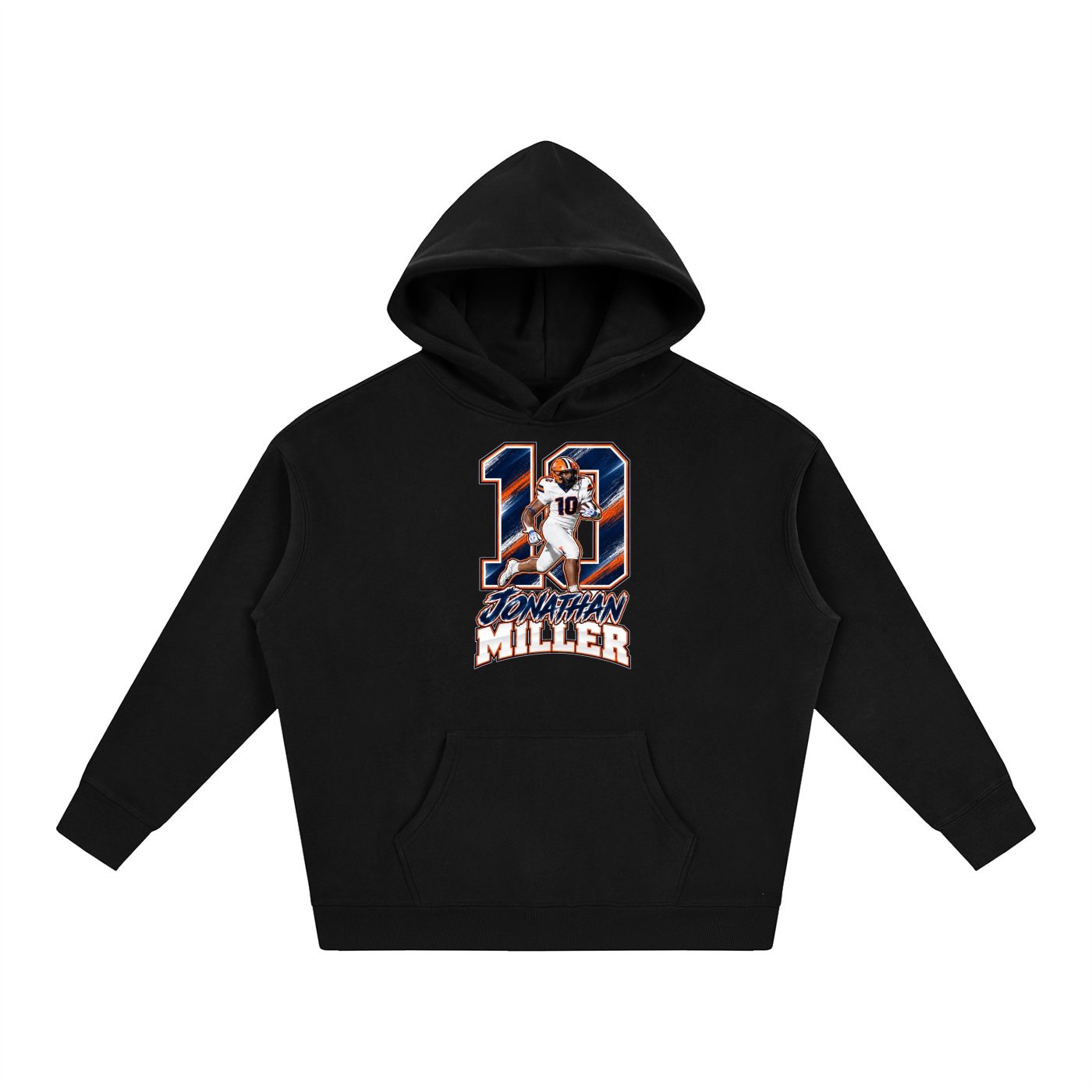 jonathan miller Oversize Fleeced Hoodie - Image 1