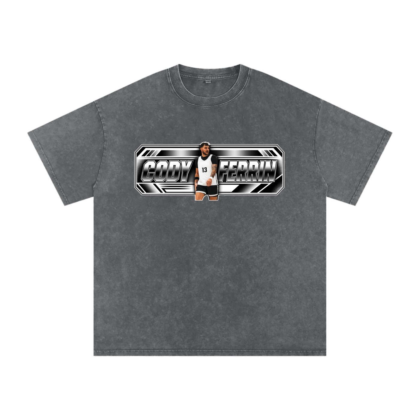 Cody Ferrin  Snow Washed Oversized TEE - Image 4