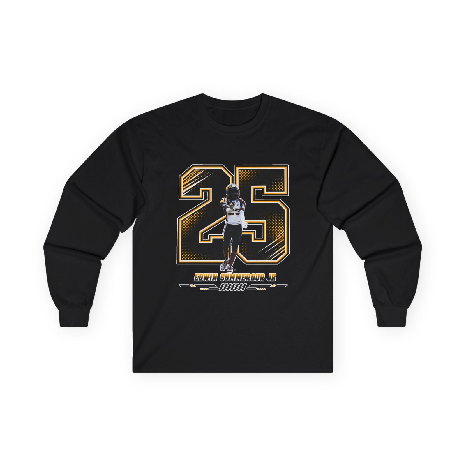 Edwin summerour jr Unisex Cotton Long Sleeve Tee - Image 1