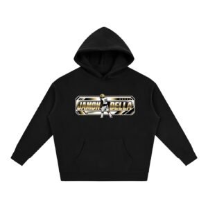 Jamon Della  Oversize Fleeced Hoodie - Image 1