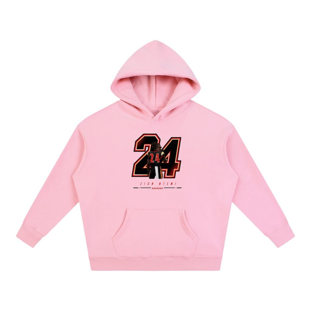 Zion Ntemi Oversize Fleeced Hoodie