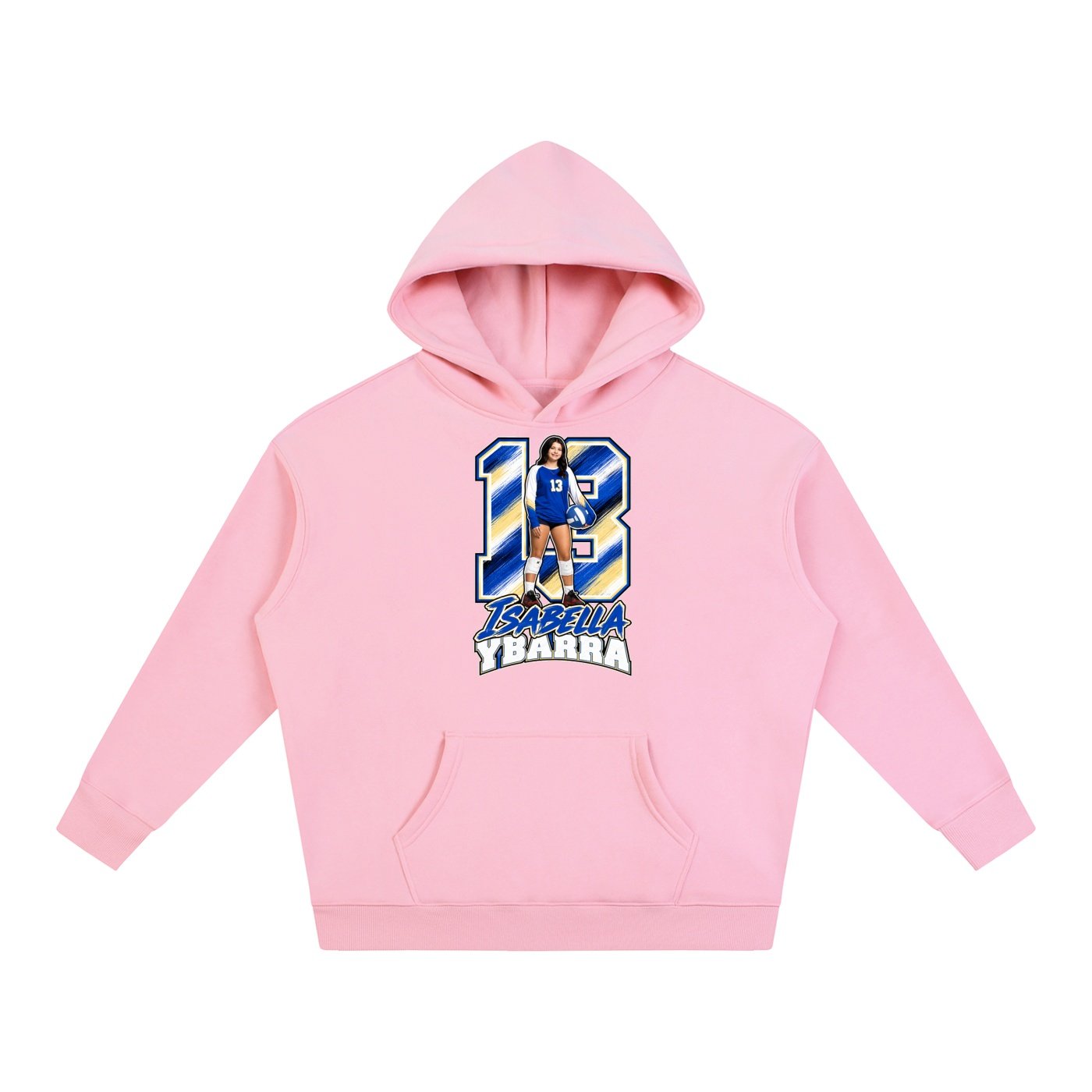Isabella Ybarra  Oversize Fleeced Hoodie - Image 5