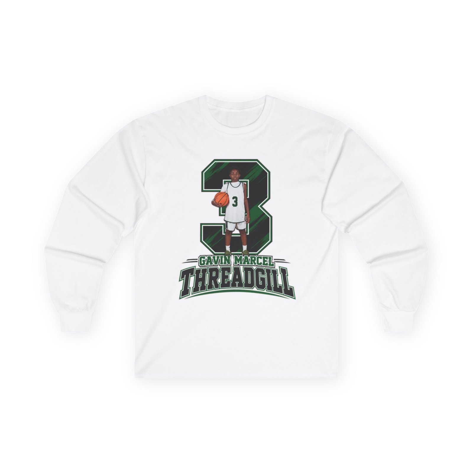 Gavin Marcel Threadgill Unisex Cotton Long Sleeve Tee - Image 2