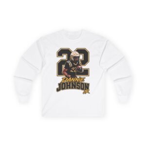 Dannie Johnson jr Unisex Cotton Long Sleeve Tee - Image 2