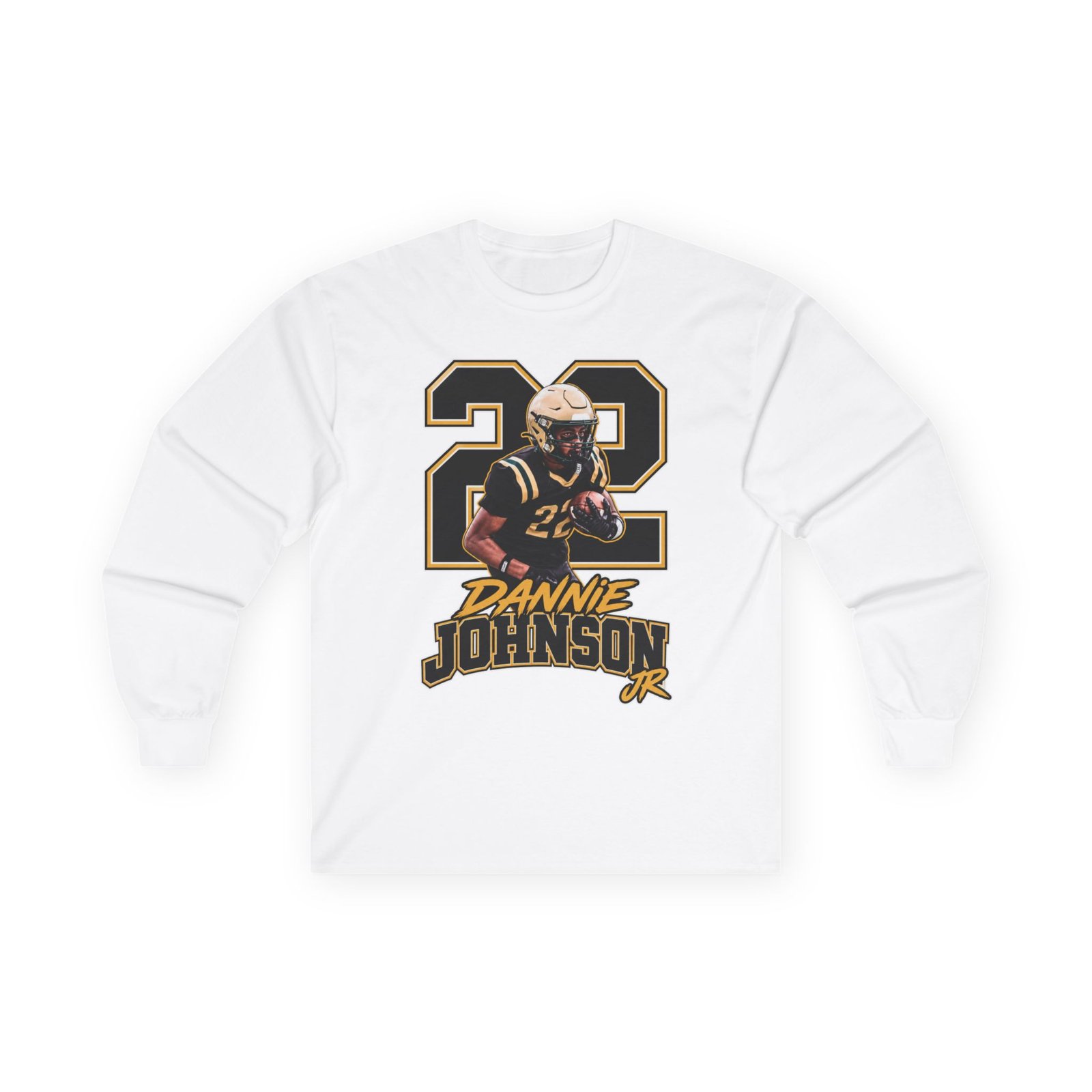 Dannie Johnson jr Unisex Cotton Long Sleeve Tee - Image 2