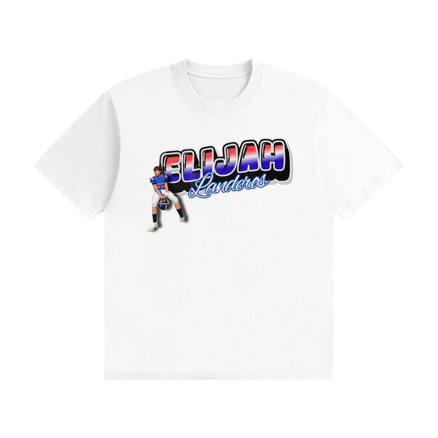 Elijah Landeros Unisex Cotton T-Shirt - Image 2