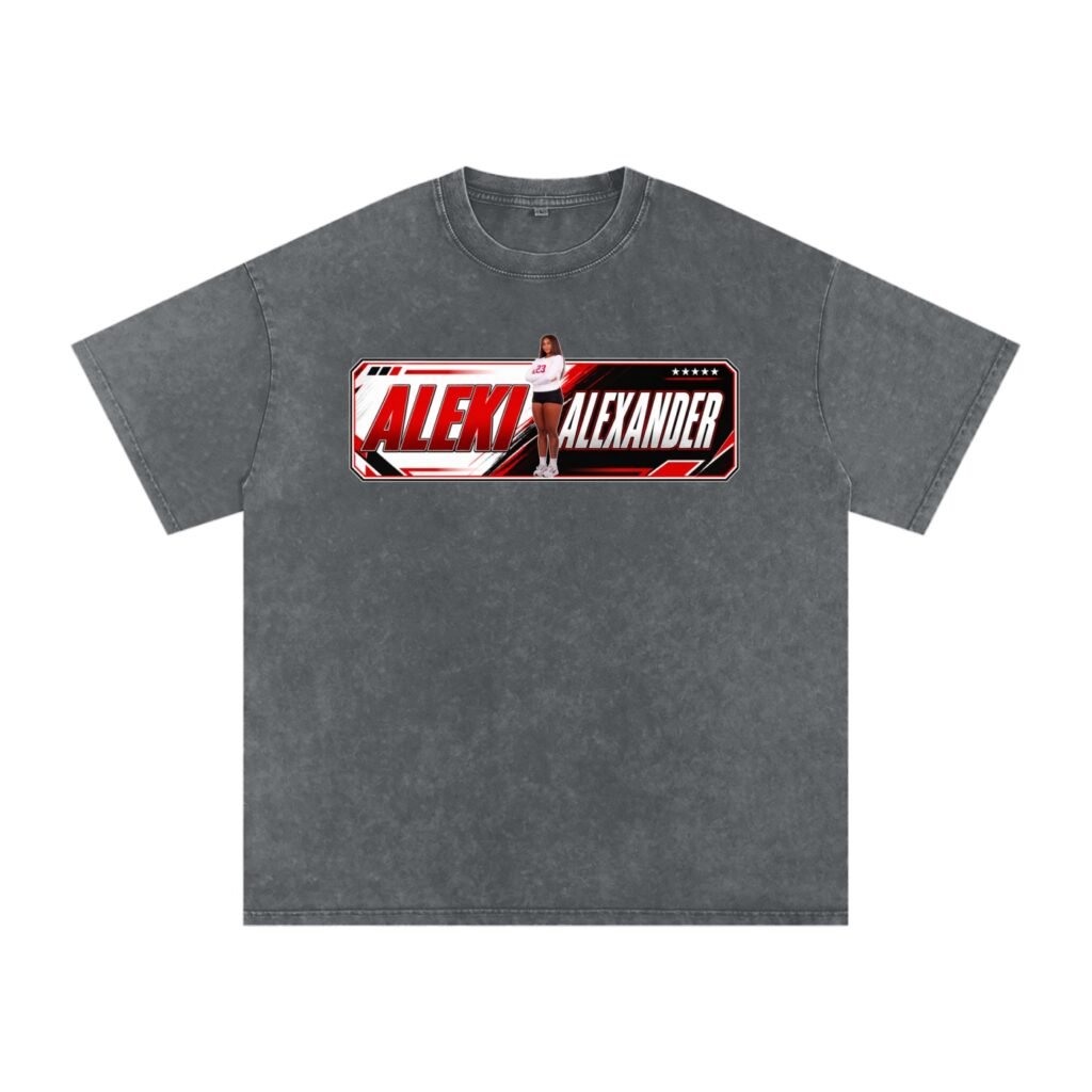 Aleki Alexander Snow Washed Oversized TEE