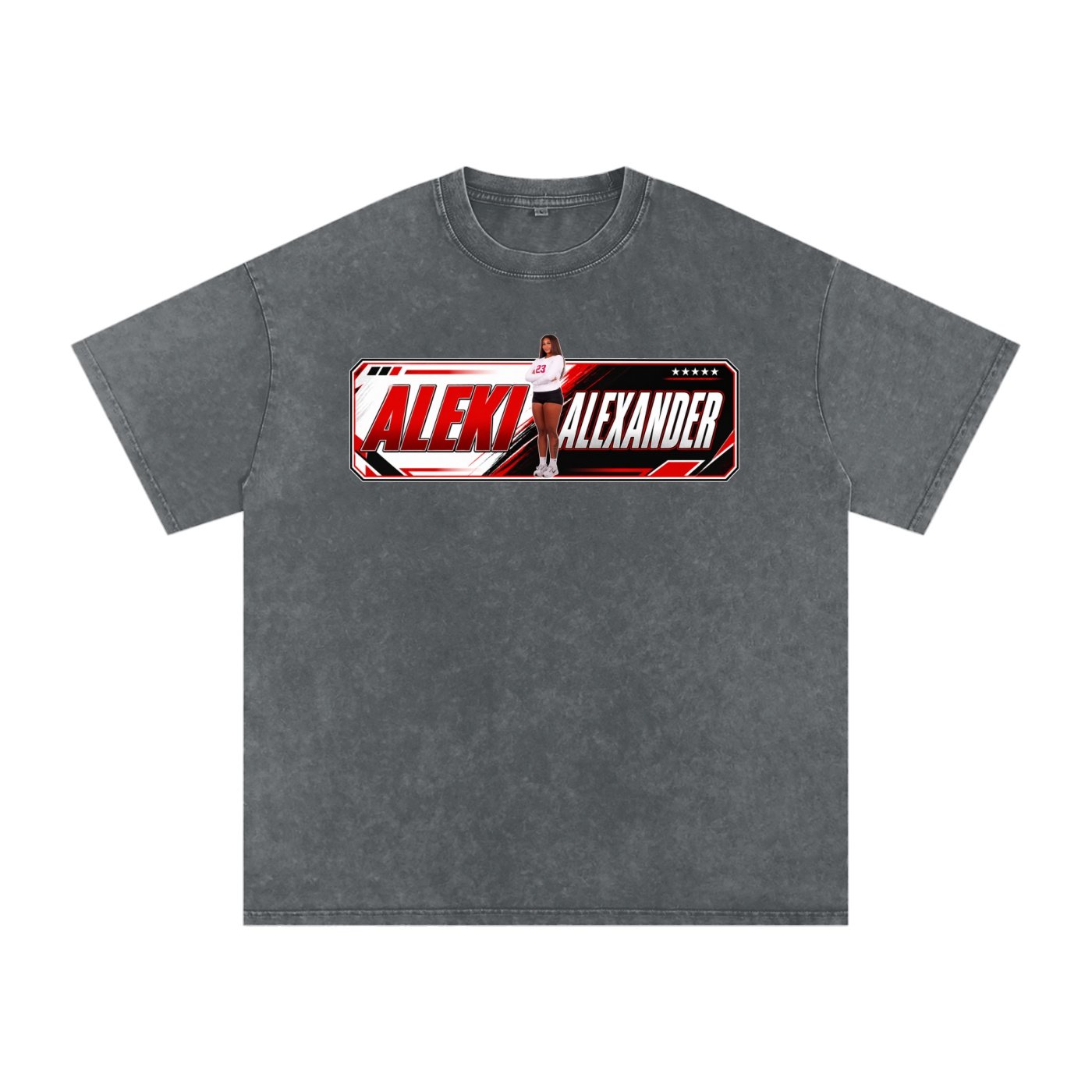 Aleki Alexander Snow Washed Oversized TEE - Image 4