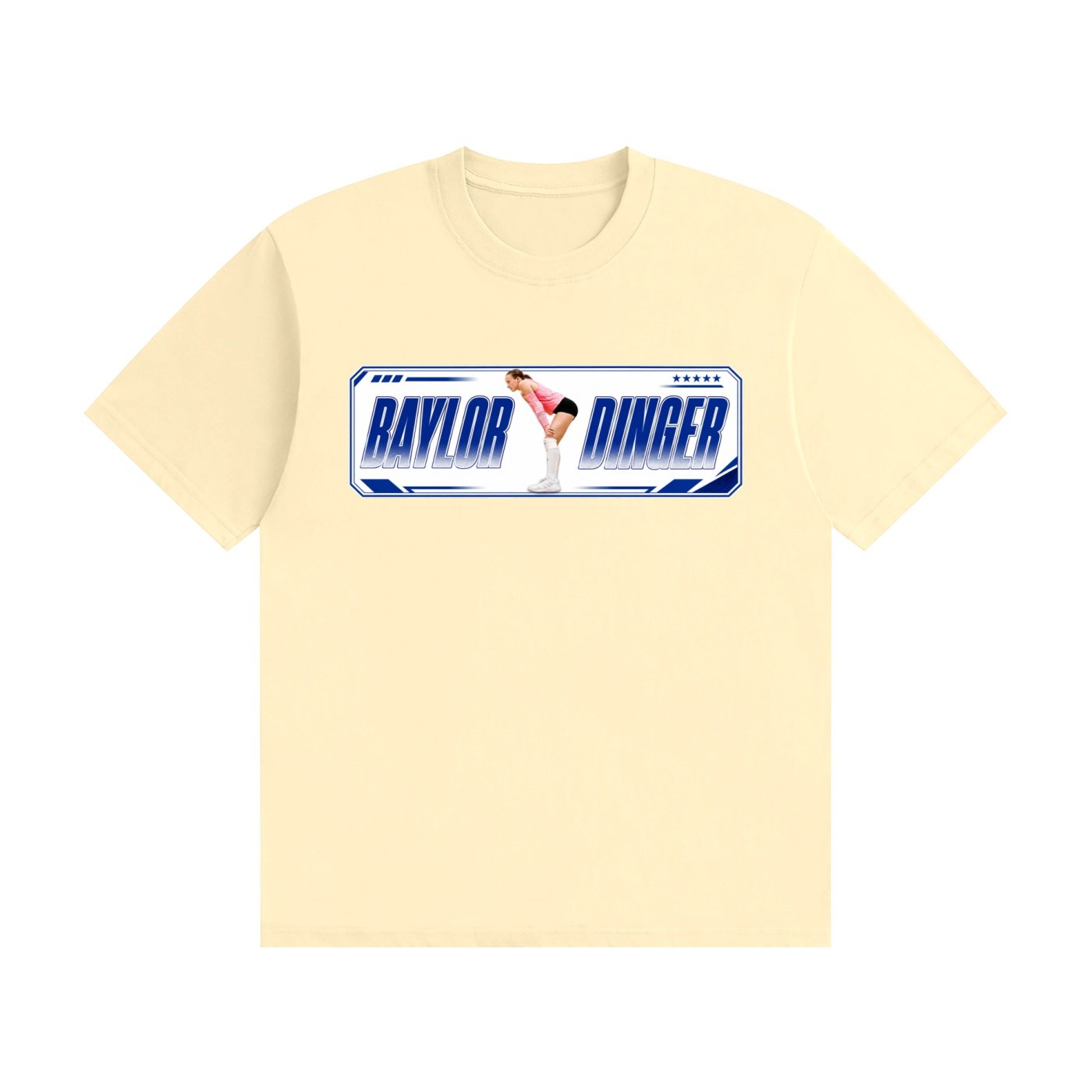 Baylor dinger Unisex Cotton T-Shirt - Image 3