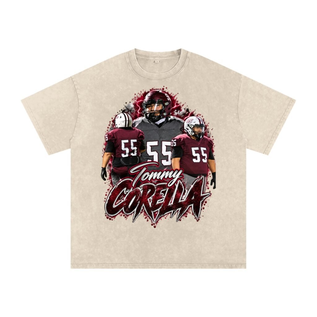 Tommy Corella Snow Washed Oversized TEE