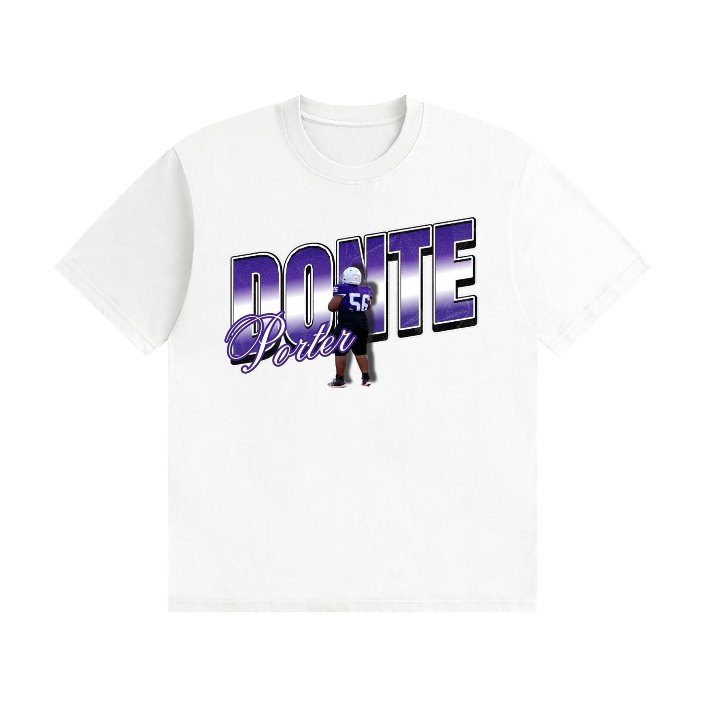 Donte Porter ll Unisex Cotton T-Shirt - Image 2