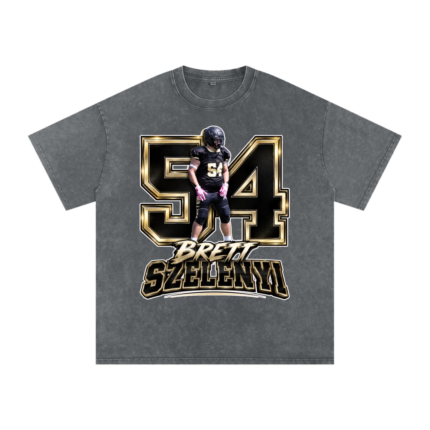 brett szelenyi Snow Washed Oversized TEE - Image 4