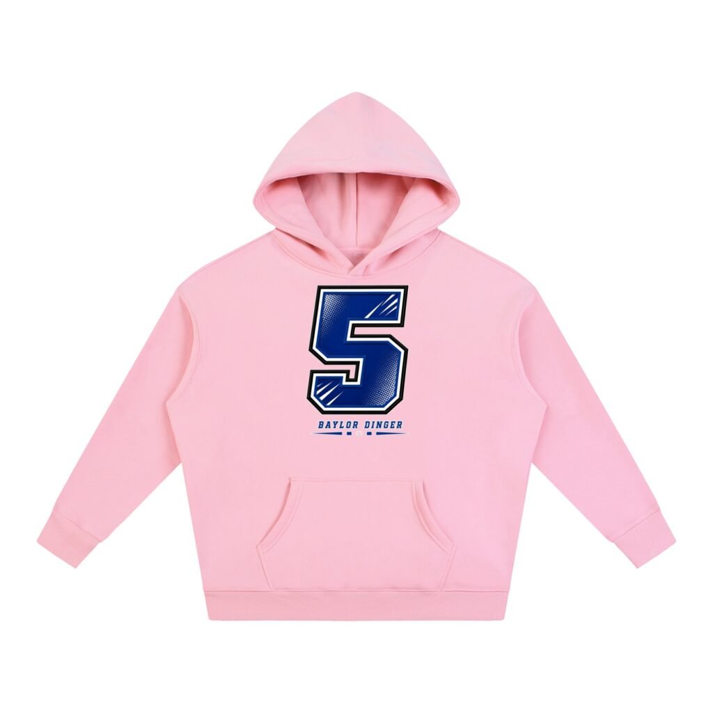 Baylor dinger Oversize Fleeced Hoodie