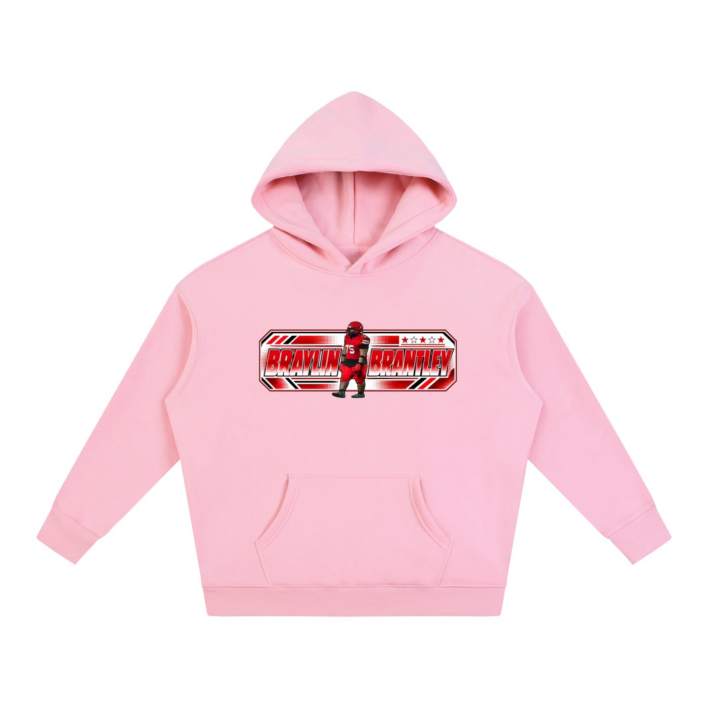Braylin Brantley Oversize Fleeced Hoodie - Image 5