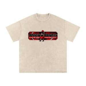 Braylin Brantley Snow Washed Oversized TEE - Image 2