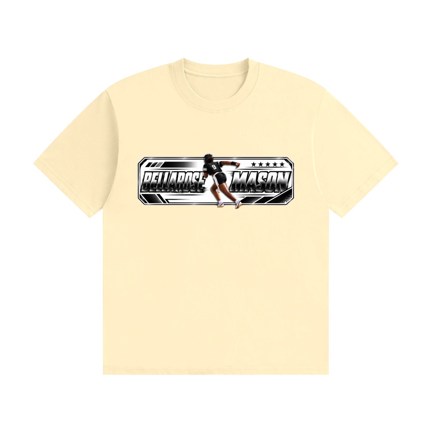 Bellarose Mason Unisex Cotton T-Shirt - Image 3
