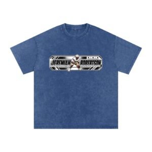 Jeremiah Robertson  Snow Washed Oversized TEE - Image 9