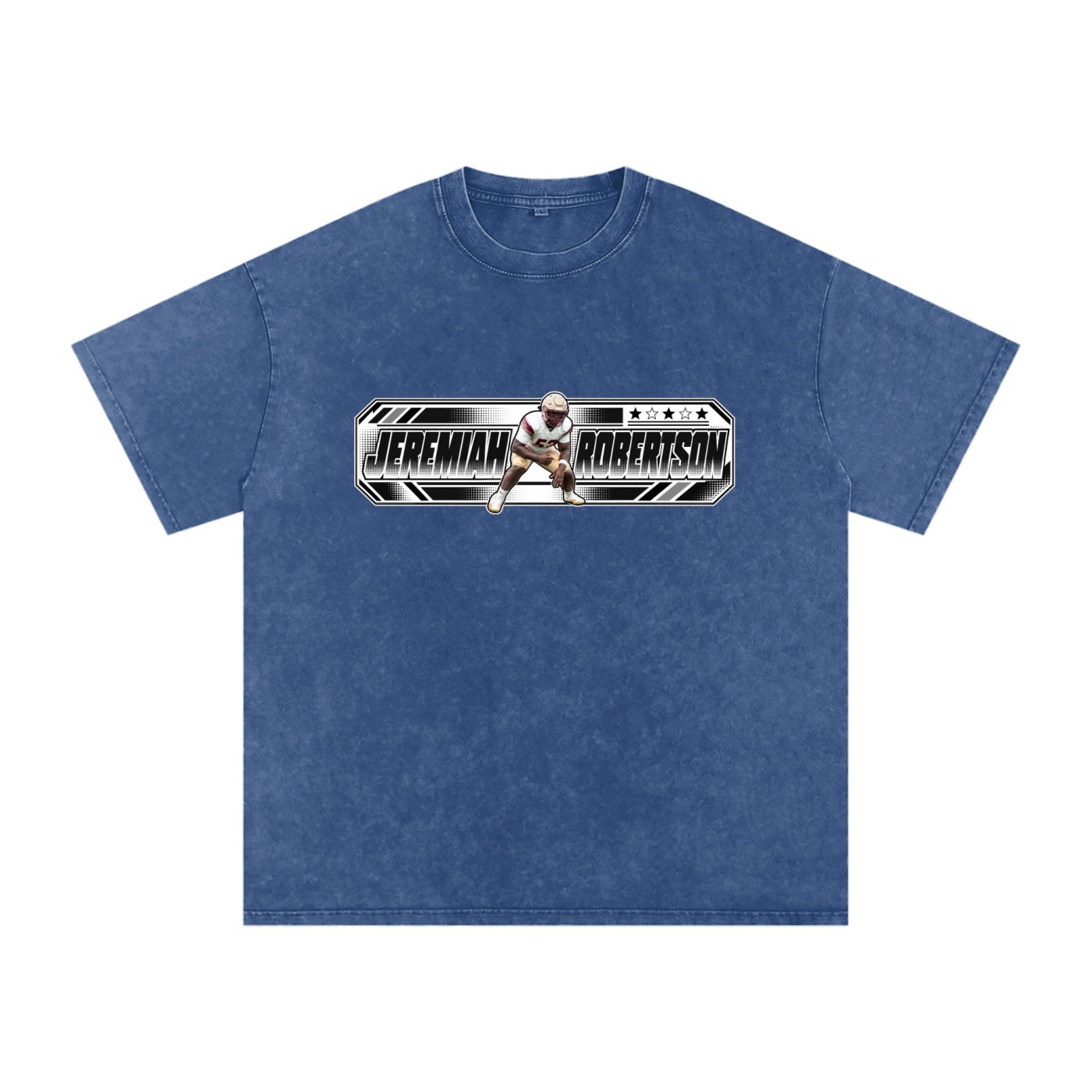 Jeremiah Robertson  Snow Washed Oversized TEE - Image 9