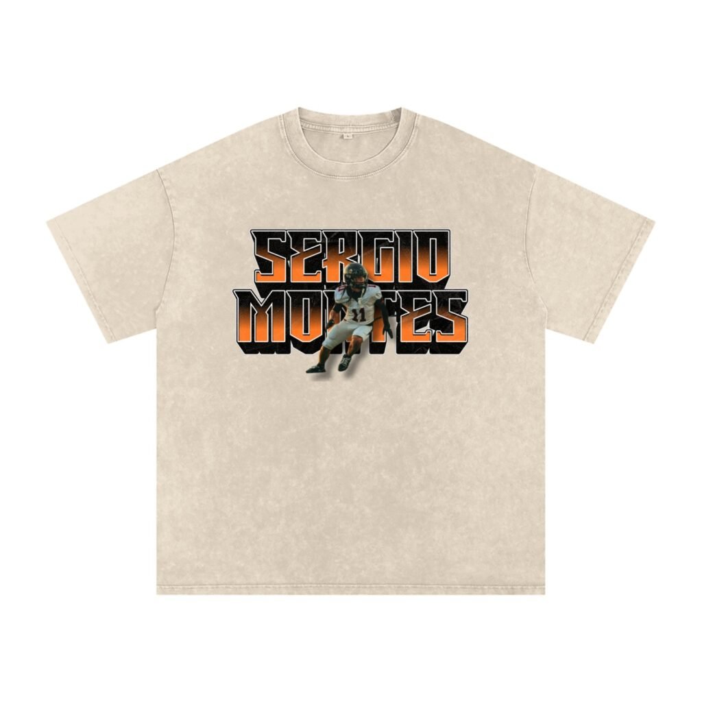 Sergio Montes Snow Washed Oversized TEE