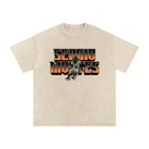 Sergio Montes Snow Washed Oversized TEE - Image 2
